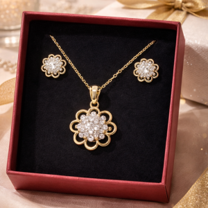 Flower Jewelry set